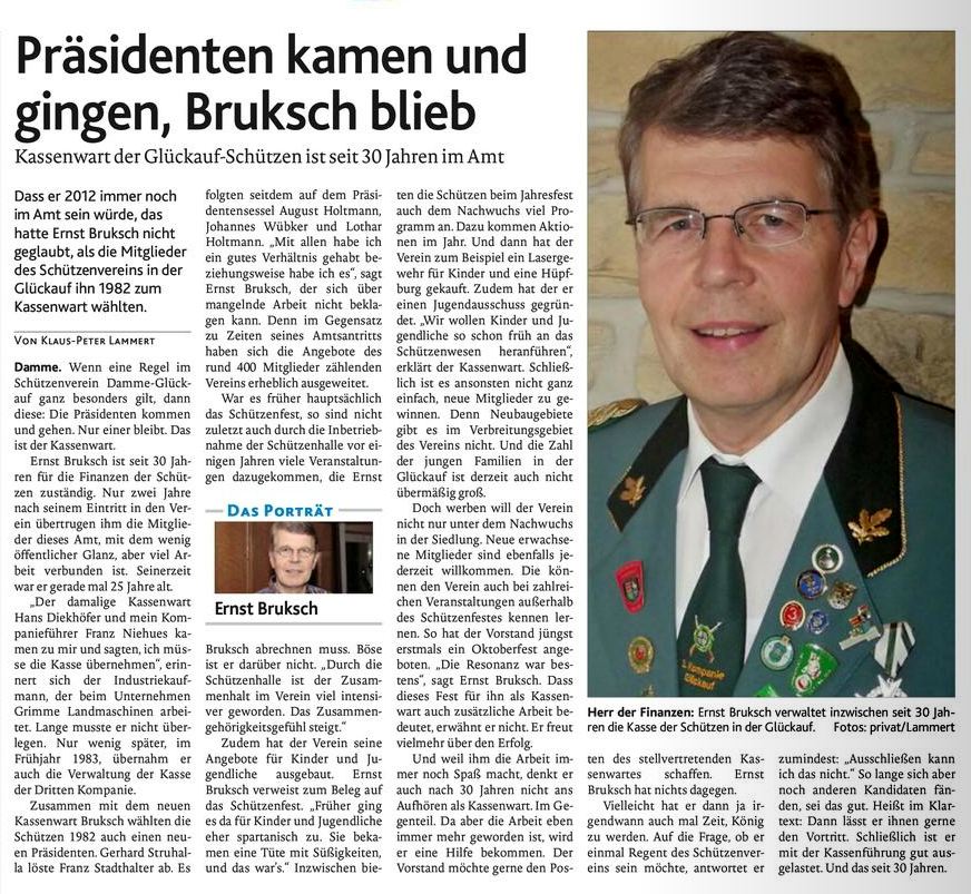 Oldenburgische Volkszeitung 18.12.2012