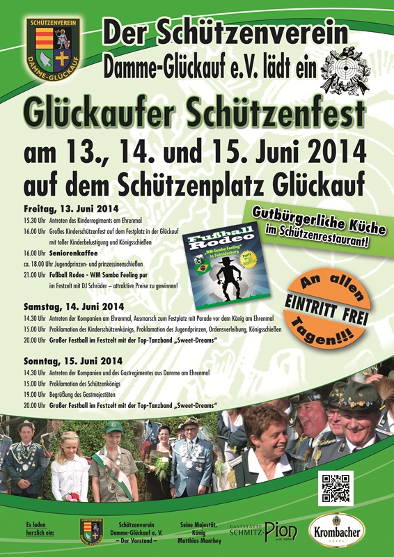 Poster Schuetzenfest 2014