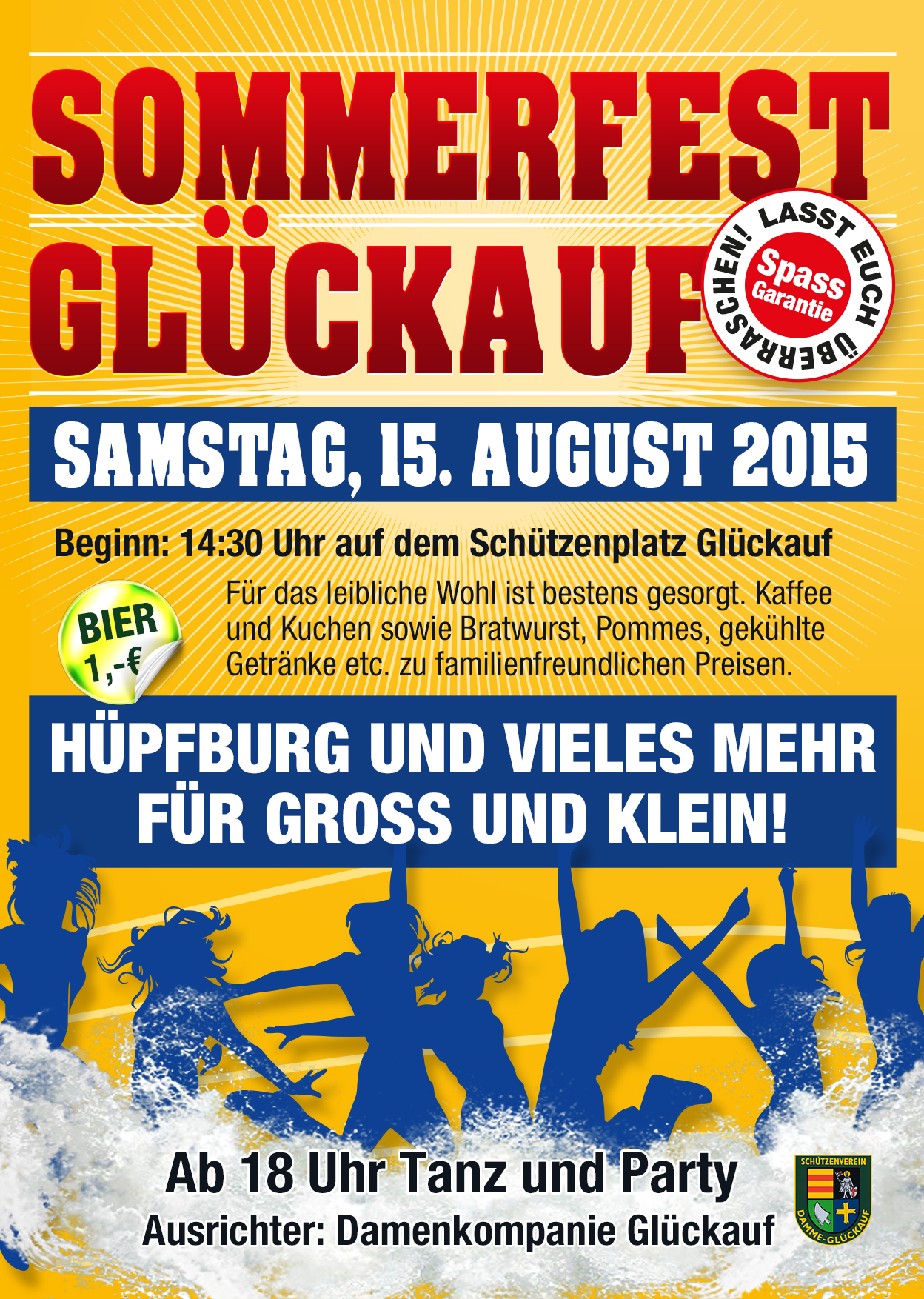Poster Sommerfest 2015